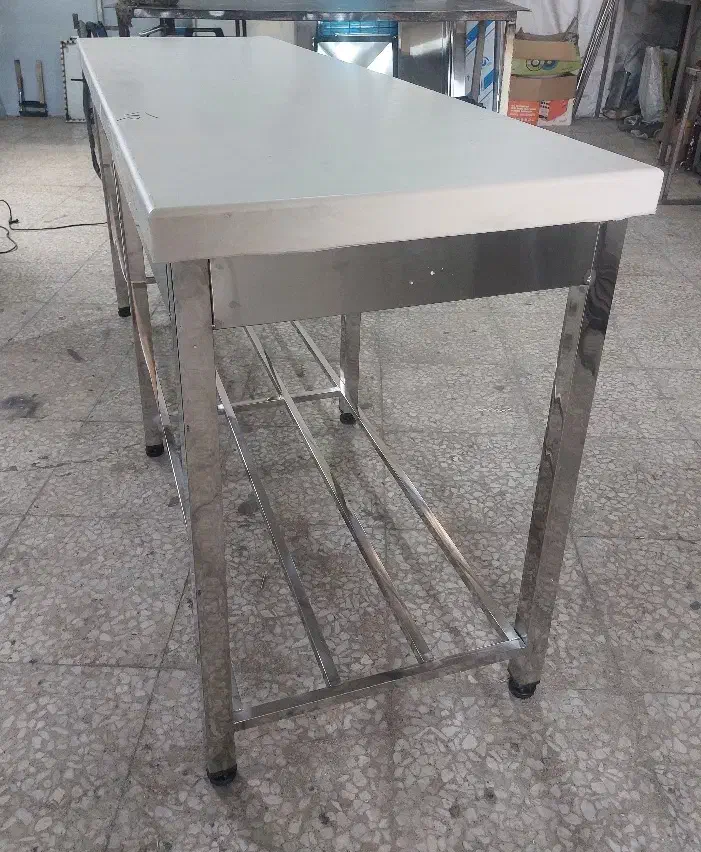 تجهیزات مرغ فروشی یخچال صنعتی میزکار استیل|فروشگاه و مغازه|پرند, فاز ۲|دیوار