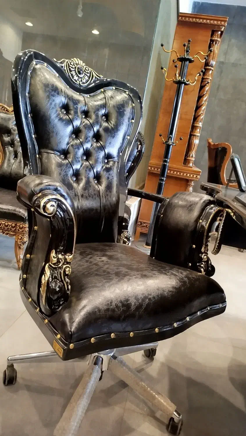 مبل اداری میز ساینا کلاسیک|دفتر کار|چهاردانگه (تهران), |دیوار