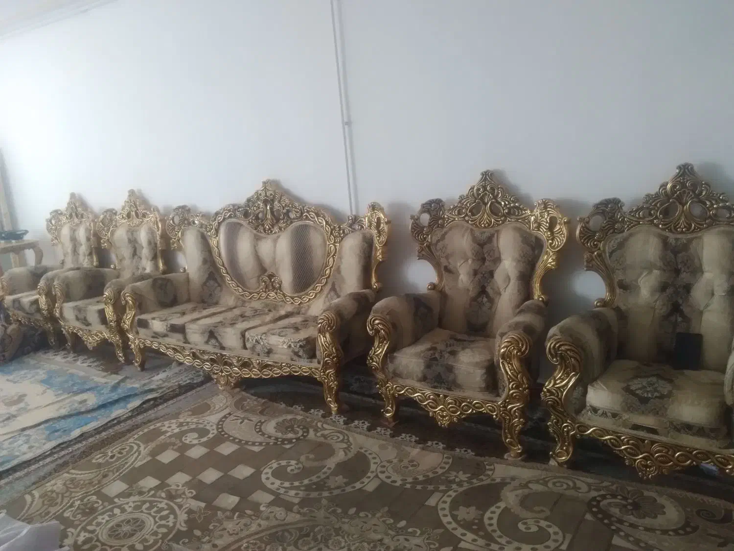 مبل نه نفر|مبلمان خانگی و میز عسلی|ایلام, |دیوار