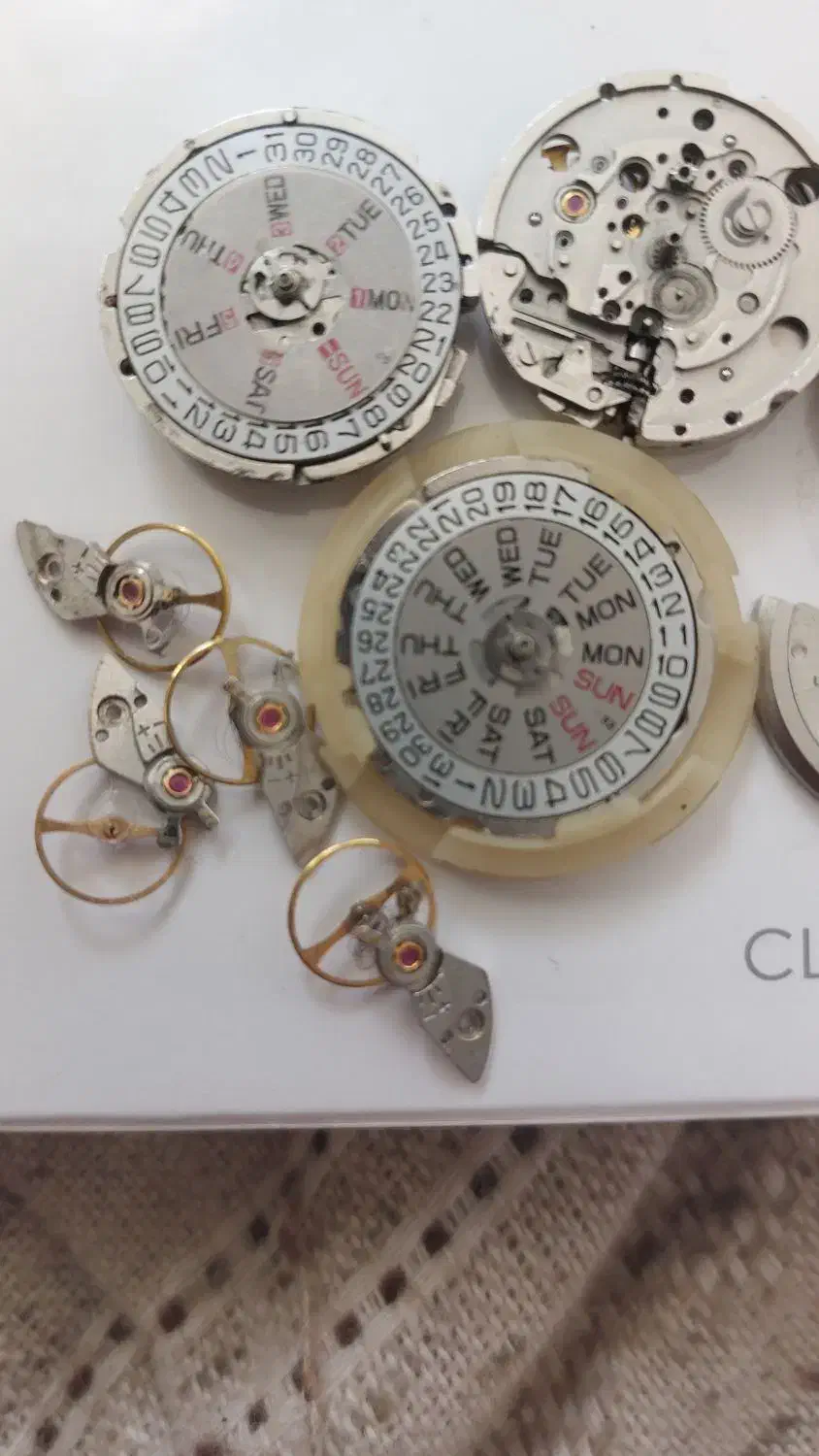 موتور ساعت سیتیزن همراه با رقاصک و لنگر|ساعت|دره شهر, |دیوار