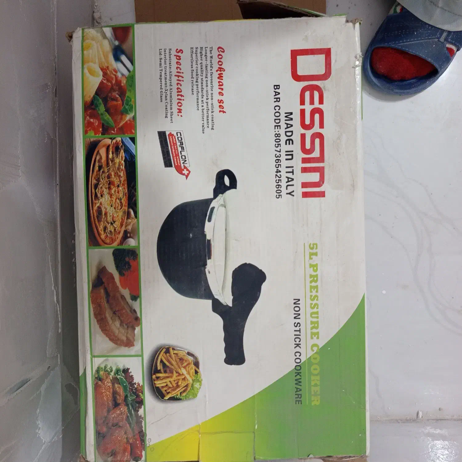 زودپز چدن اصل دسی نی مارک ایتالیا۵لیتری|ظروف پختوپز|نجفآباد, هفده شهریور|دیوار