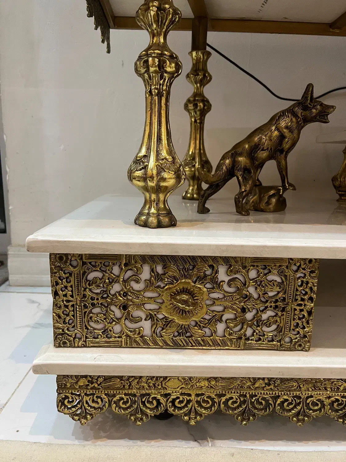 میزتلویزیون برنز جدید و عالی مشابه نو|میز تلویزیون|زنجان, |دیوار