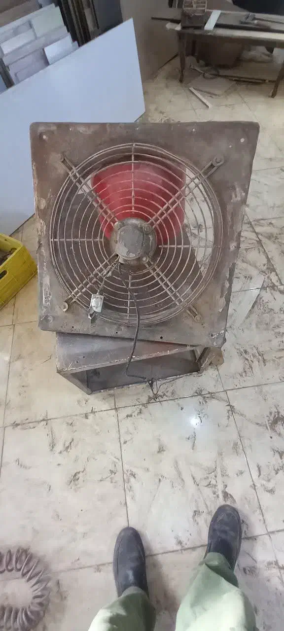 تهویه بزرگ کارگاهی|پنکه و تصفیهکنندهٔ هوا|کرج, شهرک جهاننما|دیوار