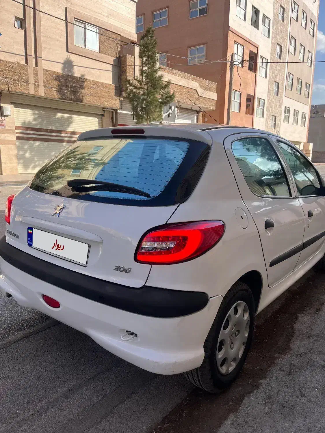 ۲۰۶ تیپ ۲ مدل۹۶|خودرو سواری و وانت|شاهین‌شهر, شهرک ردانی پور|دیوار