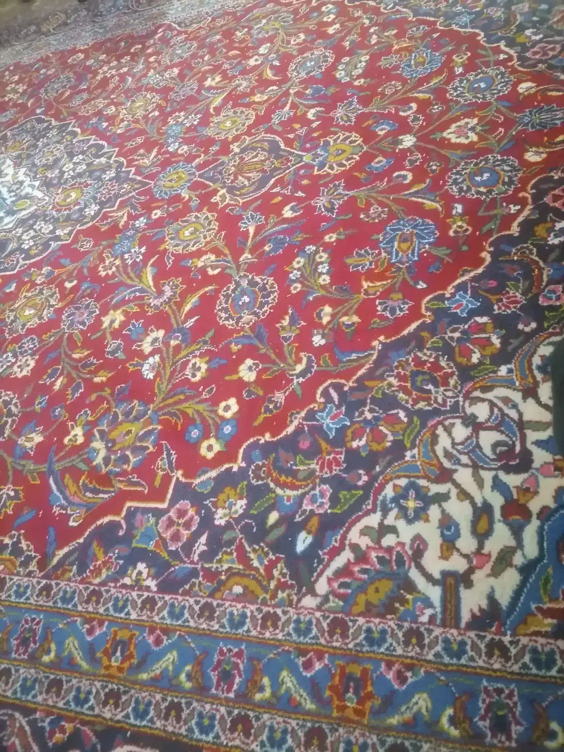 فرش کاشان دستباف کاشان 12متری|فرش|خرمشهر, |دیوار