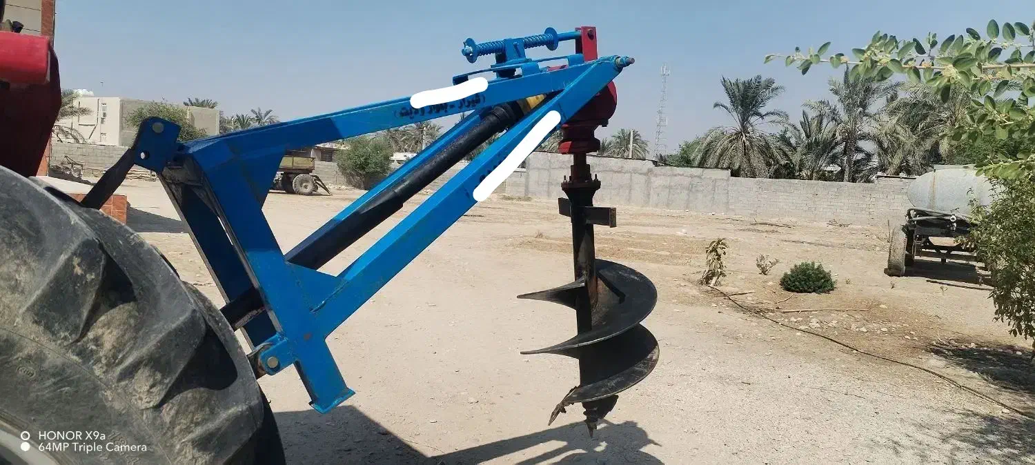 مته چاله کن پشت تراکتوری|ماشینآلات صنعتی|برازجان, |دیوار