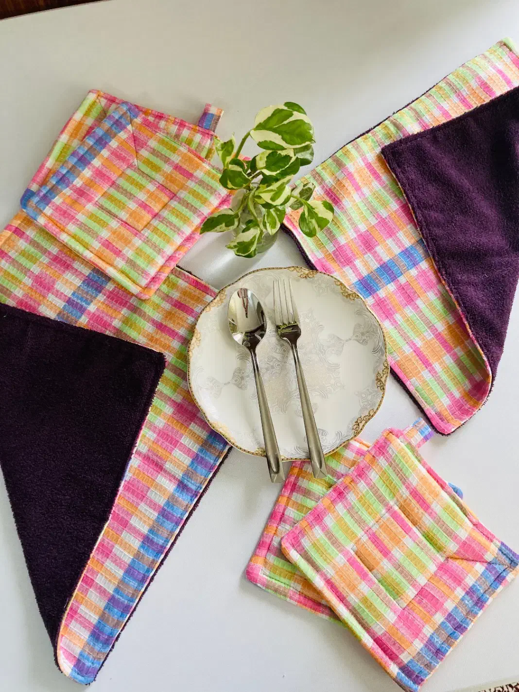 سرویس آشپزخونه|سفره، حوله، دستمال آشپزخانه|گرگان, |دیوار