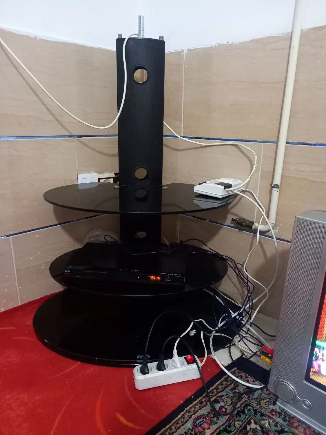 زیر تلوزیون|میز تلویزیون|اشتهارد, |دیوار