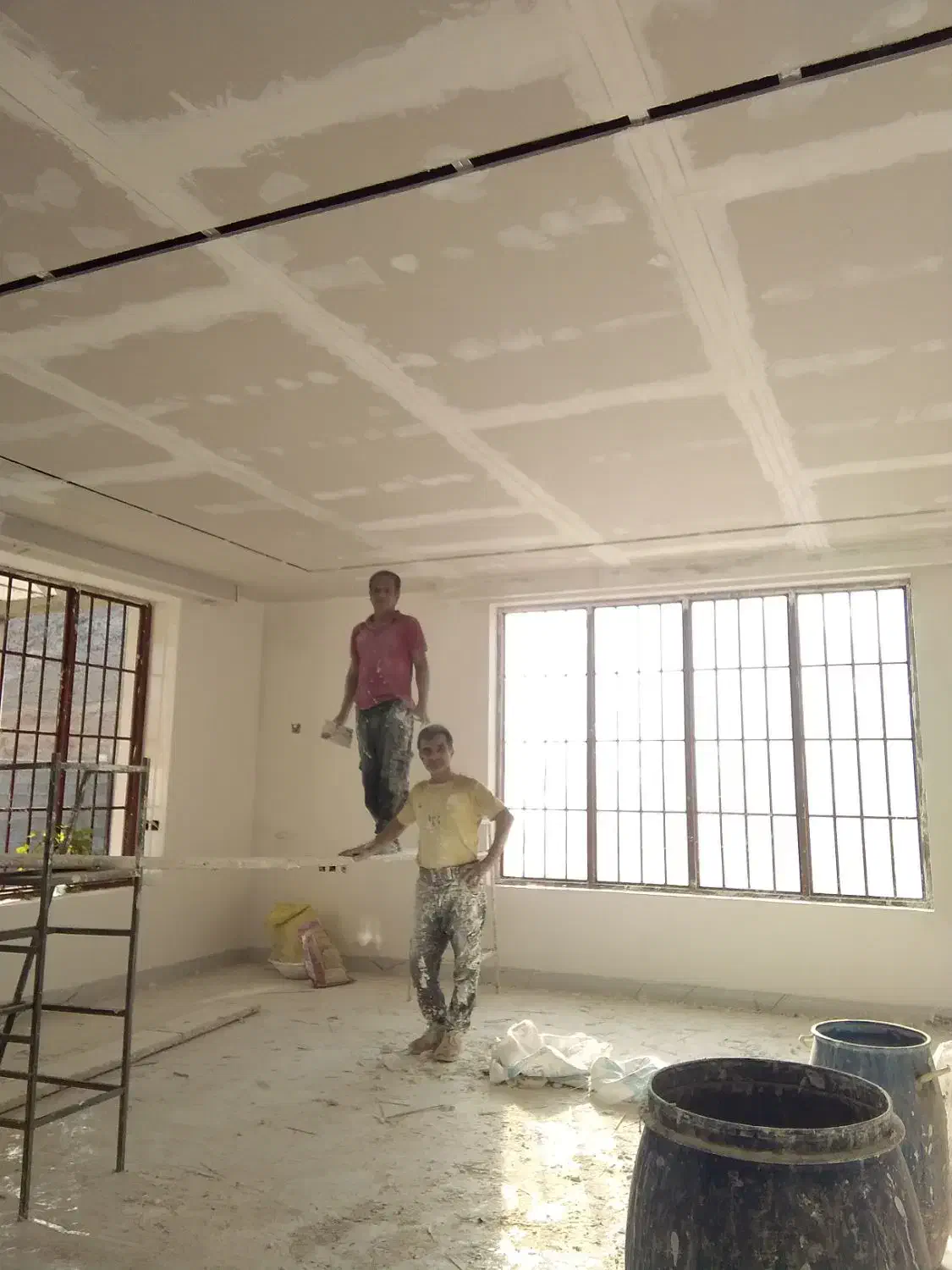 گچ کاری، لکه گیری ابزار، رنگ کاری ساختمان|خدمات پیشه و مهارت|ایذه, |دیوار