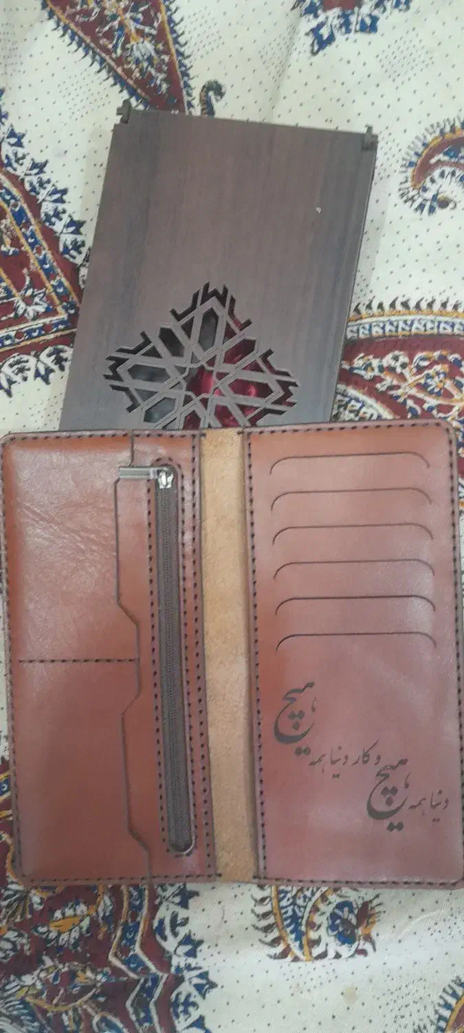 کیف پول تمام چرم کادویی|کیف، کفش، کمربند|اصفهان, شیخ اشراق|دیوار