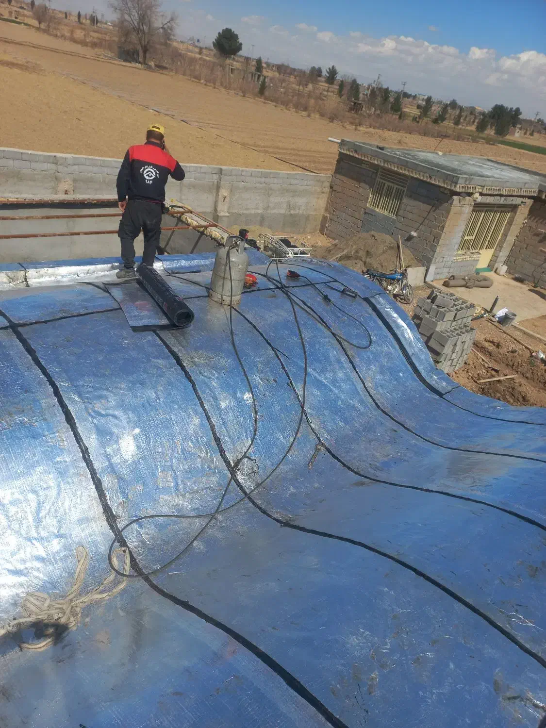 نصب ایزوگام دلیجان|مصالح و تجهیزات ساختمان|اصفهان, شهرک مهدیه|دیوار