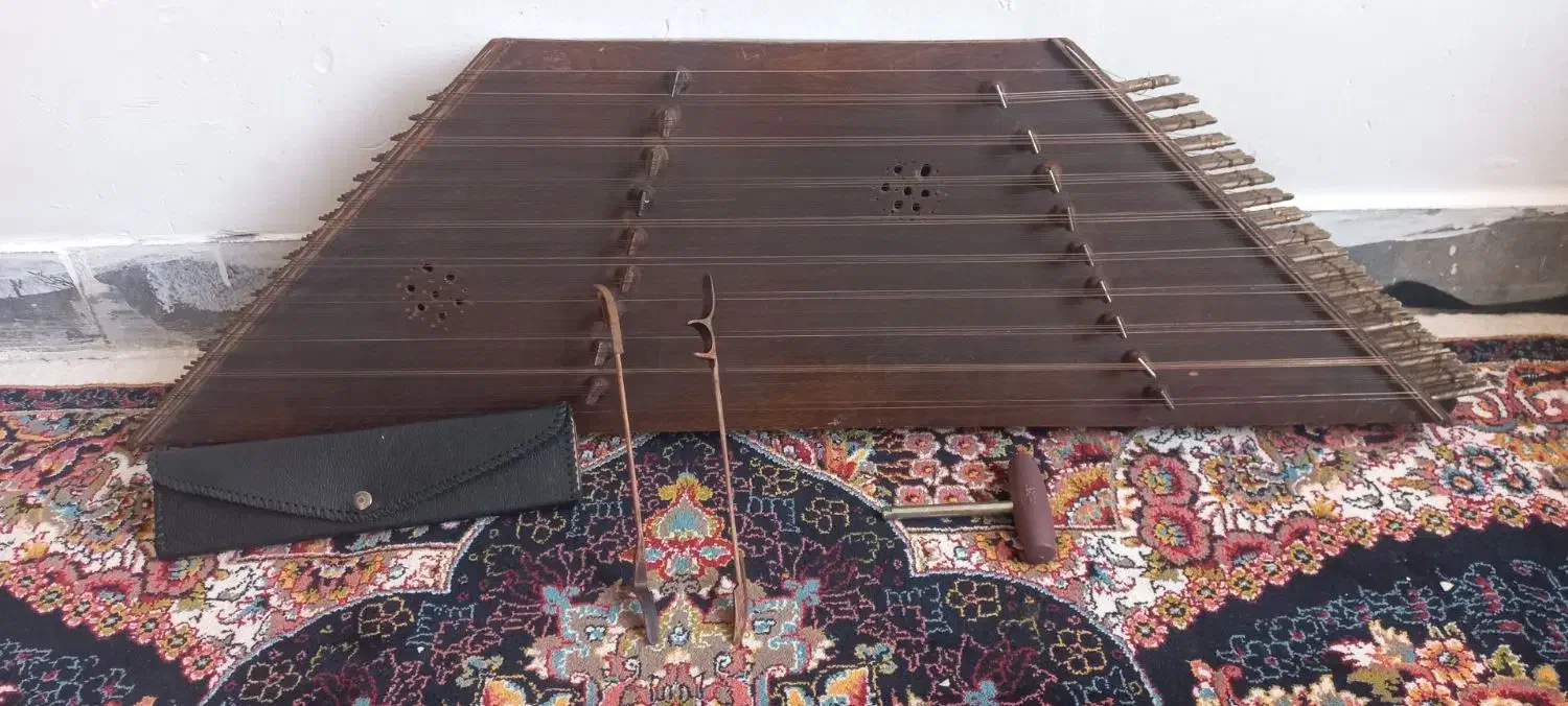 سنتور با تمامی وسایل|سازهای سنتی|قزوین, |دیوار