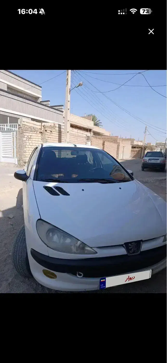 ۲۰۶ sd تمام رنگ شاسی سالم|خودرو سواری و وانت|آباده, |دیوار