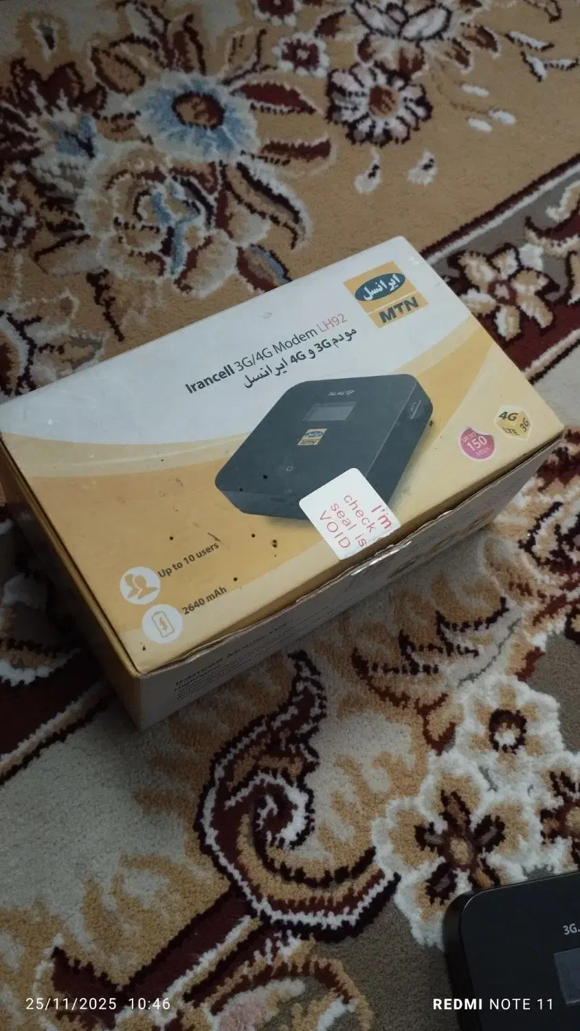 مودم جیبی LTE فورجی.|مودم و تجهیزات شبکه|اهواز, زیتون کارگری|دیوار