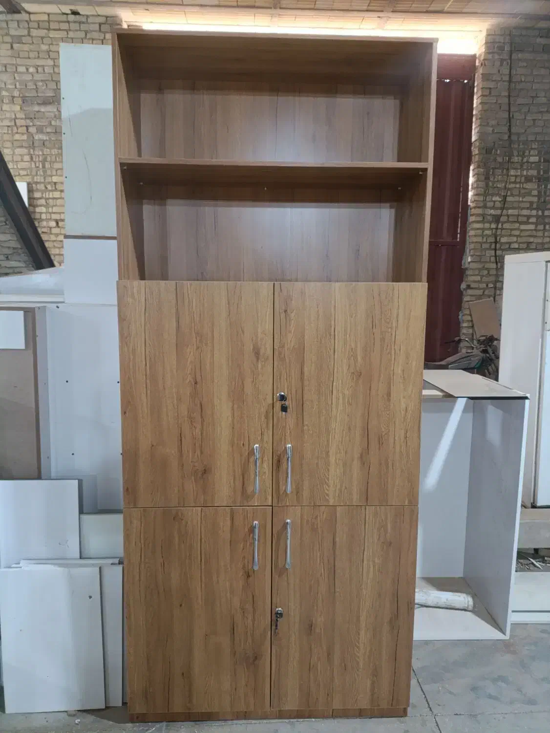 کمد طرح چوب نوی نو|جاکفشی، کمد، دراور|حمیدیا, |دیوار