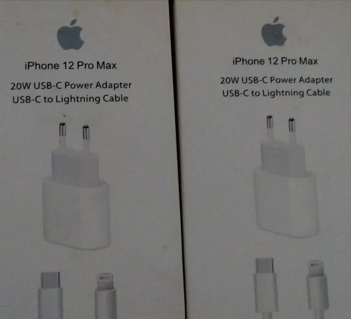 شارژر 20w با کابل لایتینگ آیفون 12 promax|لوازم جانبی موبایل و تبلت|تبریز, |دیوار