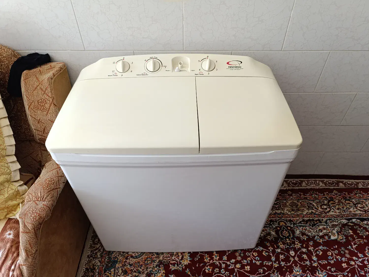 ماشین لباسشویی خشک کن اصل کره دوو|ماشین لباسشویی و خشک‌کن لباس|قم, زنبیل آباد|دیوار
