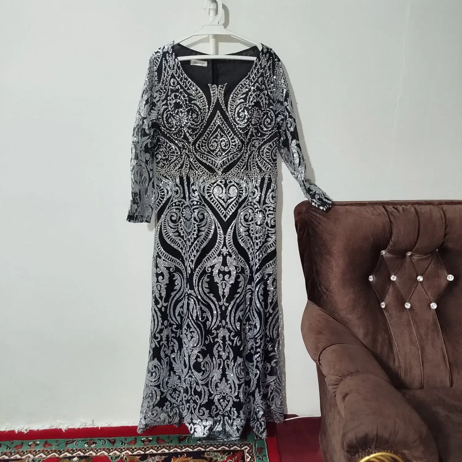 لباس مجلسی بلند و زنانه سایز ۴۴ ۴۶|لباس|تهران, عبدلآباد|دیوار