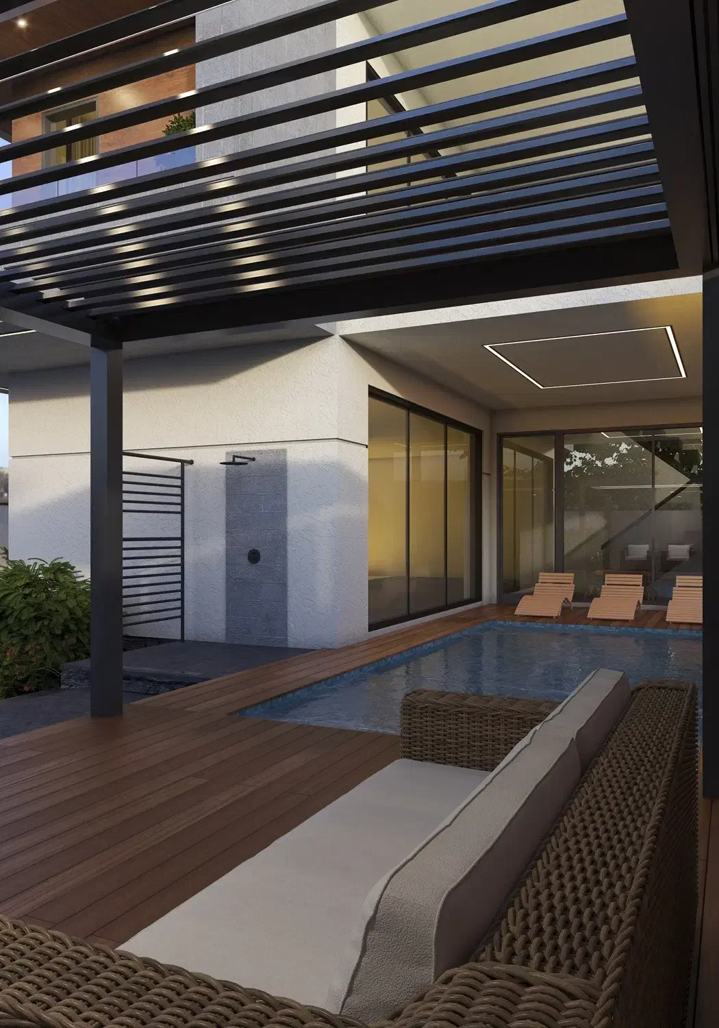 طراحی محوطه ویلا پارک باغ فضای سبز نقشه اتوکد 3d|خدمات پیشه و مهارت|تهران, عباس‌آباد|دیوار