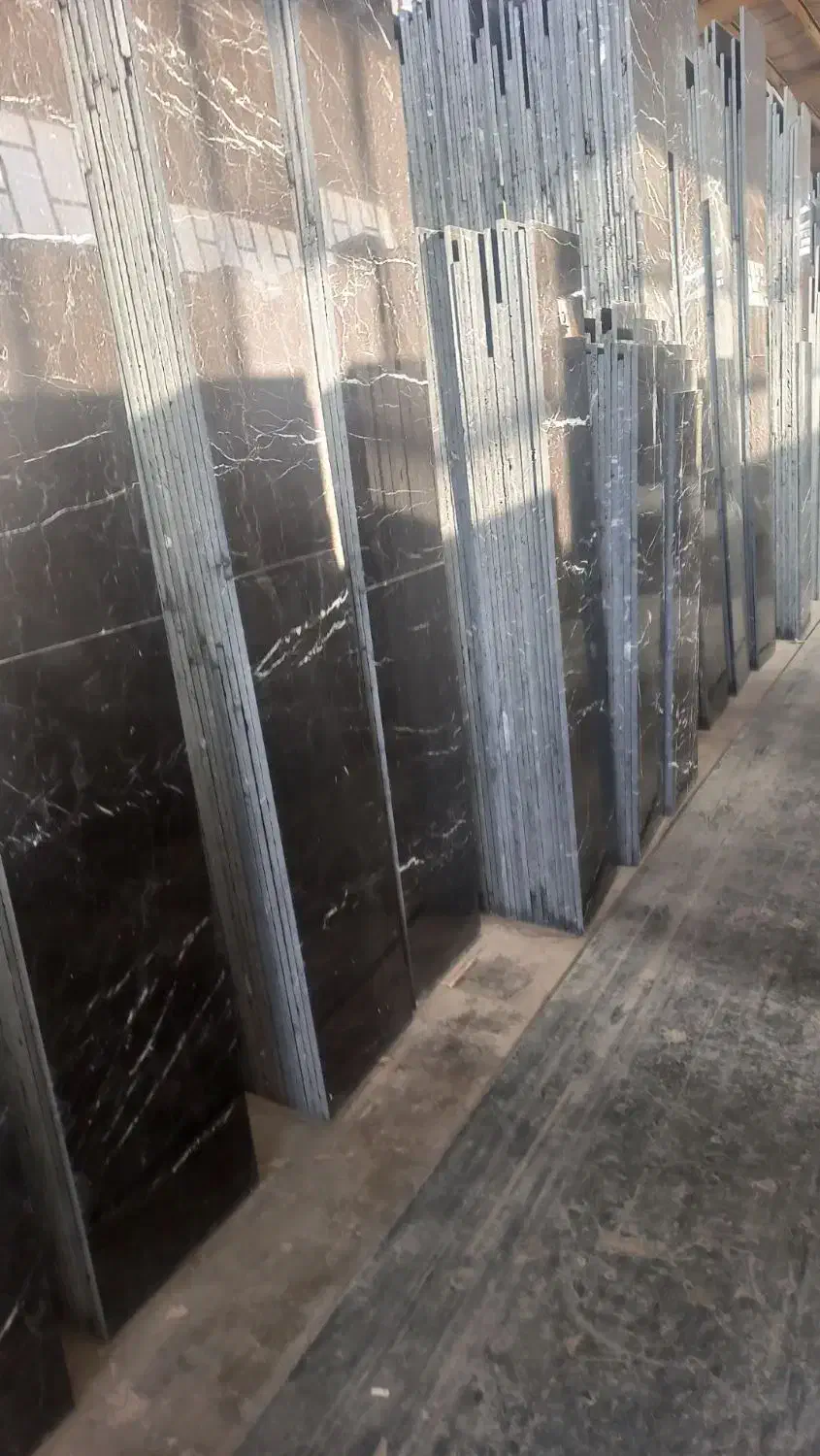 سنگ مشکی مرمریت خط سفید نجف آباد|مصالح و تجهیزات ساختمان|قرچک, مهدیه|دیوار