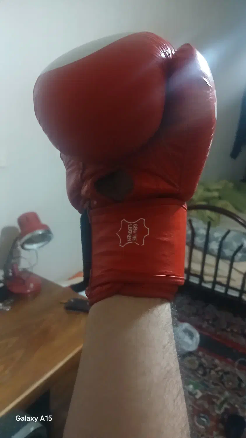 دستکش بوکس گرین هیل تمام چرم tiger سایز ۱۰|تجهیزات ورزشی|قزوین, |دیوار