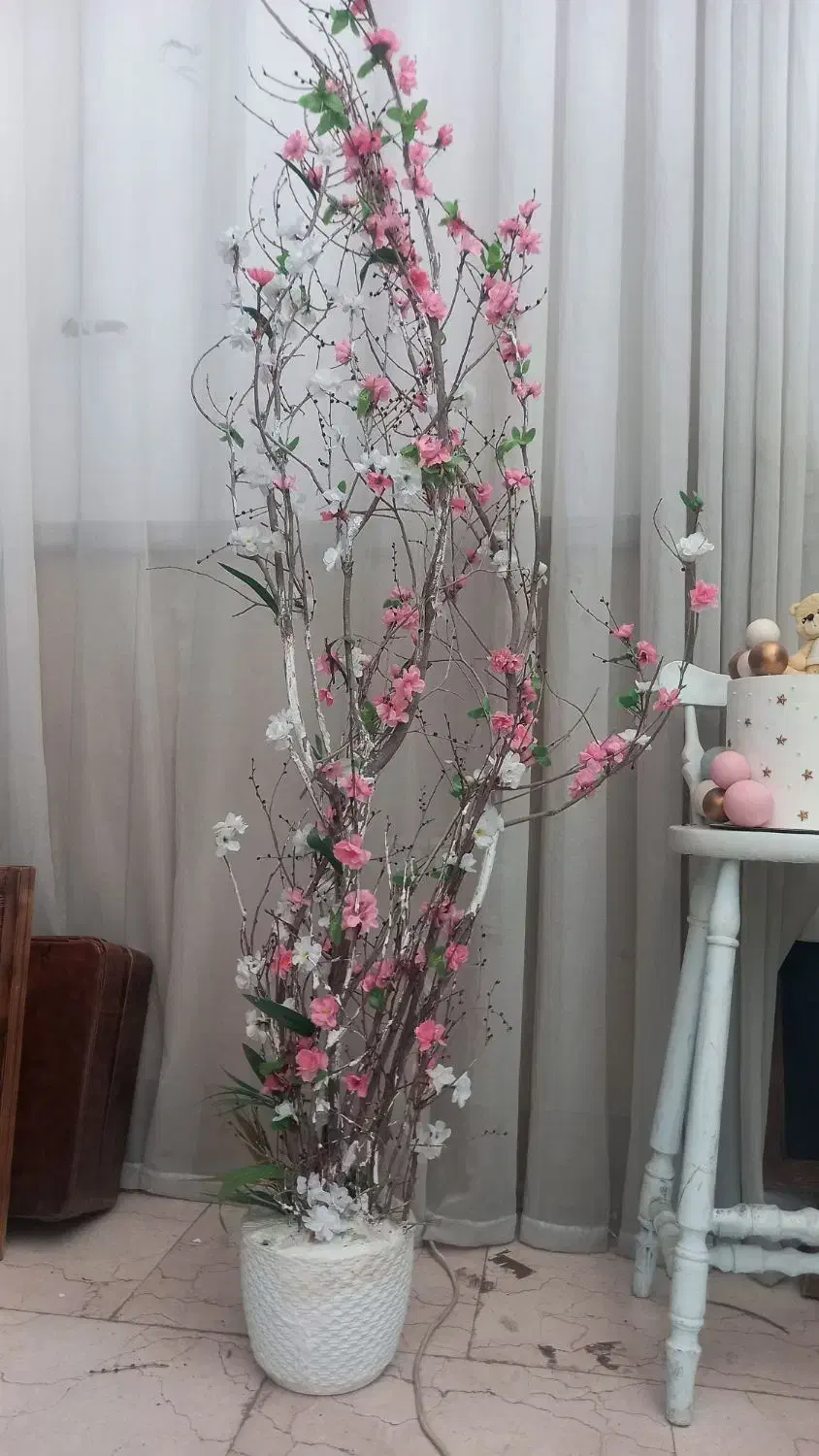 تم نوروز و درخچه شکوفه|صنایع دستی و سایر لوازم تزئینی|قدس, شهر‌قدس|دیوار