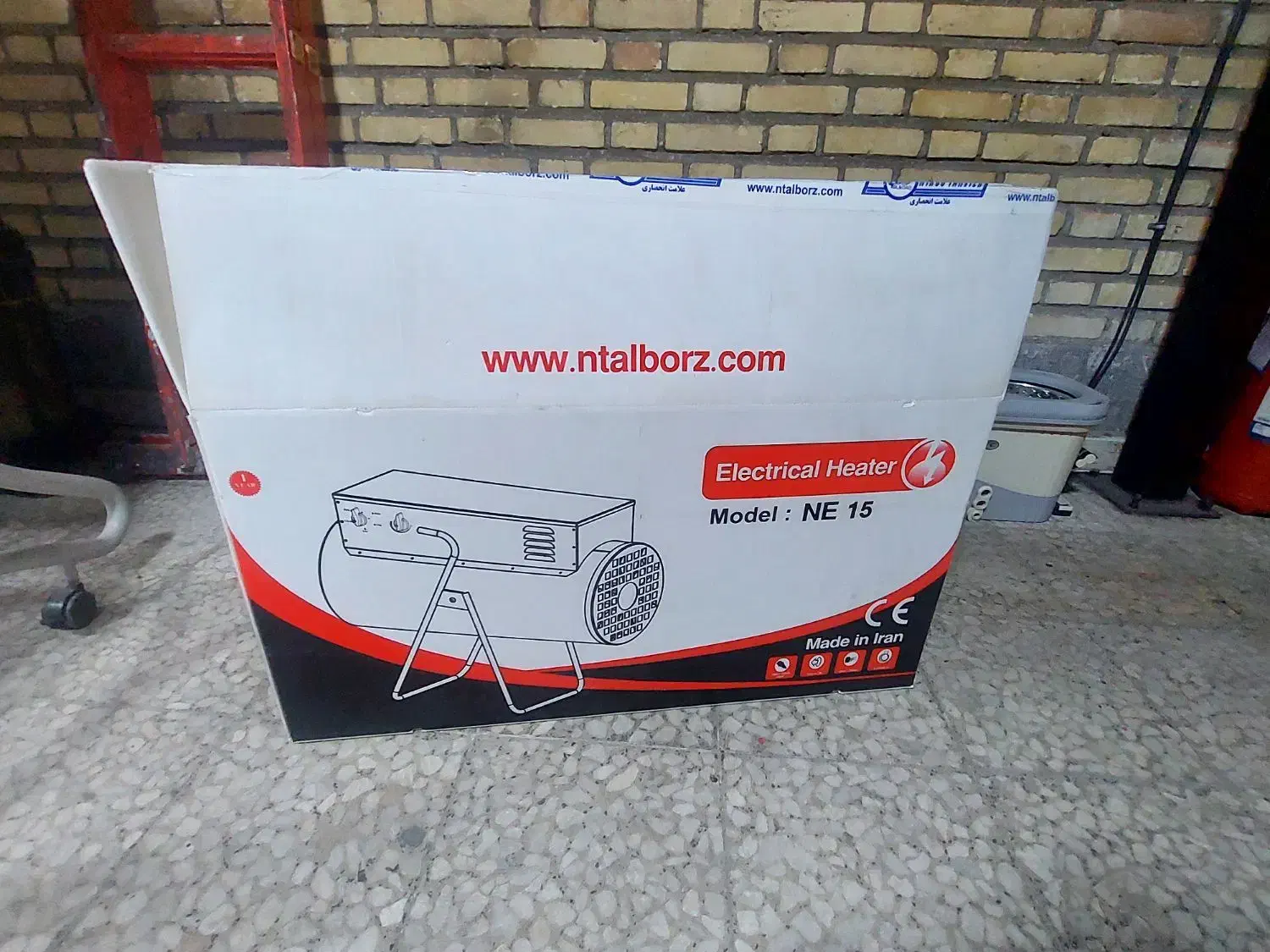 هیتر برقی فن دار البرز مدل NE15|ماشینآلات صنعتی|تهران, امام زاده عبدالله|دیوار