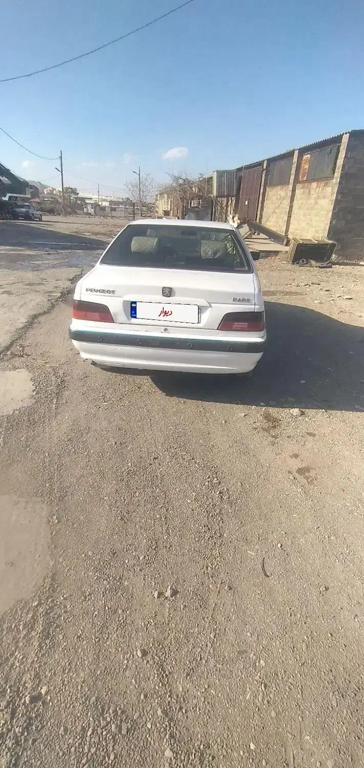 پارس TU5 سفید۹۴|خودرو سواری و وانت|فولادشهر, سایت صنعتی کاوه|دیوار