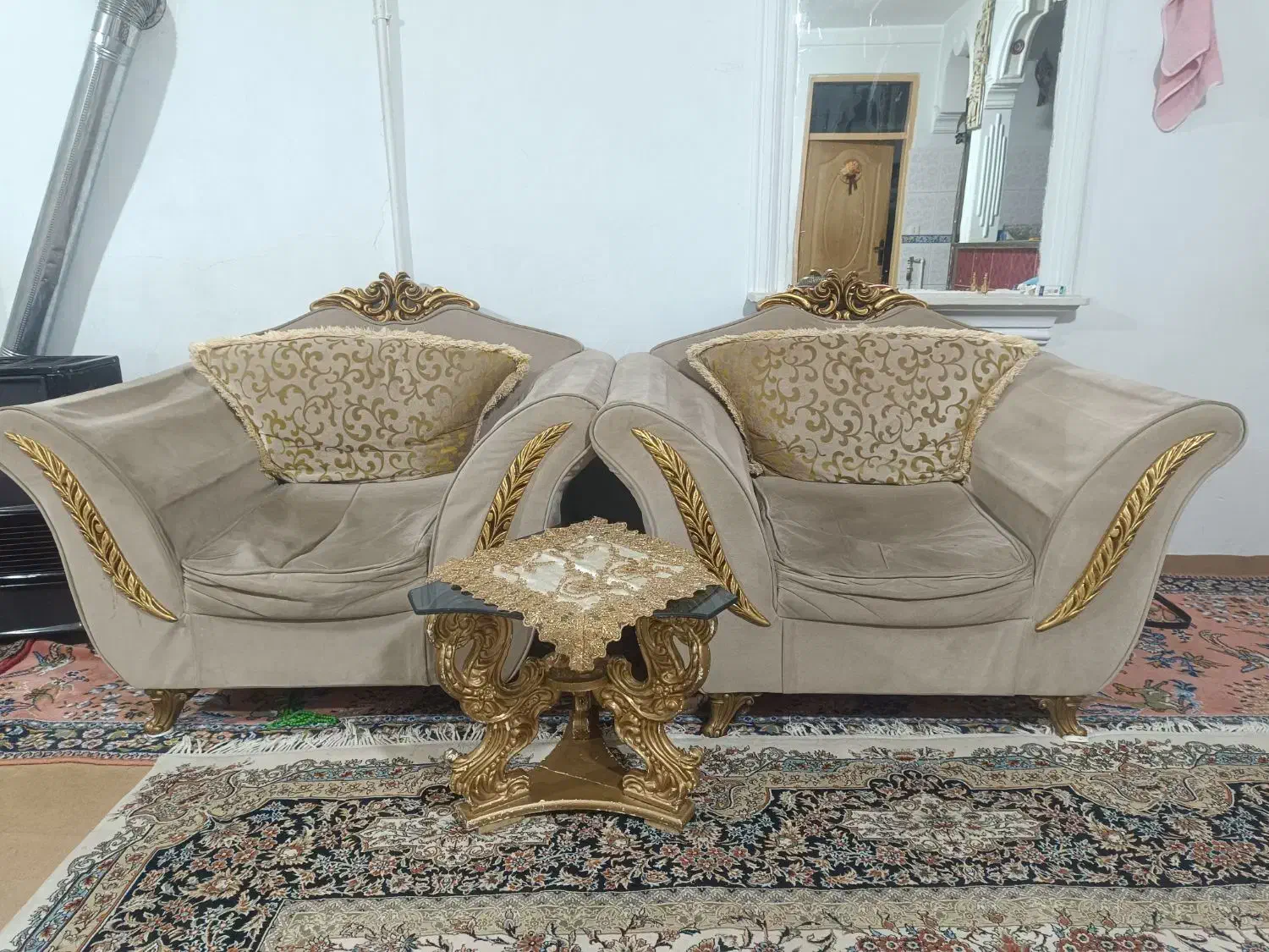 مبل مناسب باغ|مبلمان خانگی و میز عسلی|بهار, |دیوار