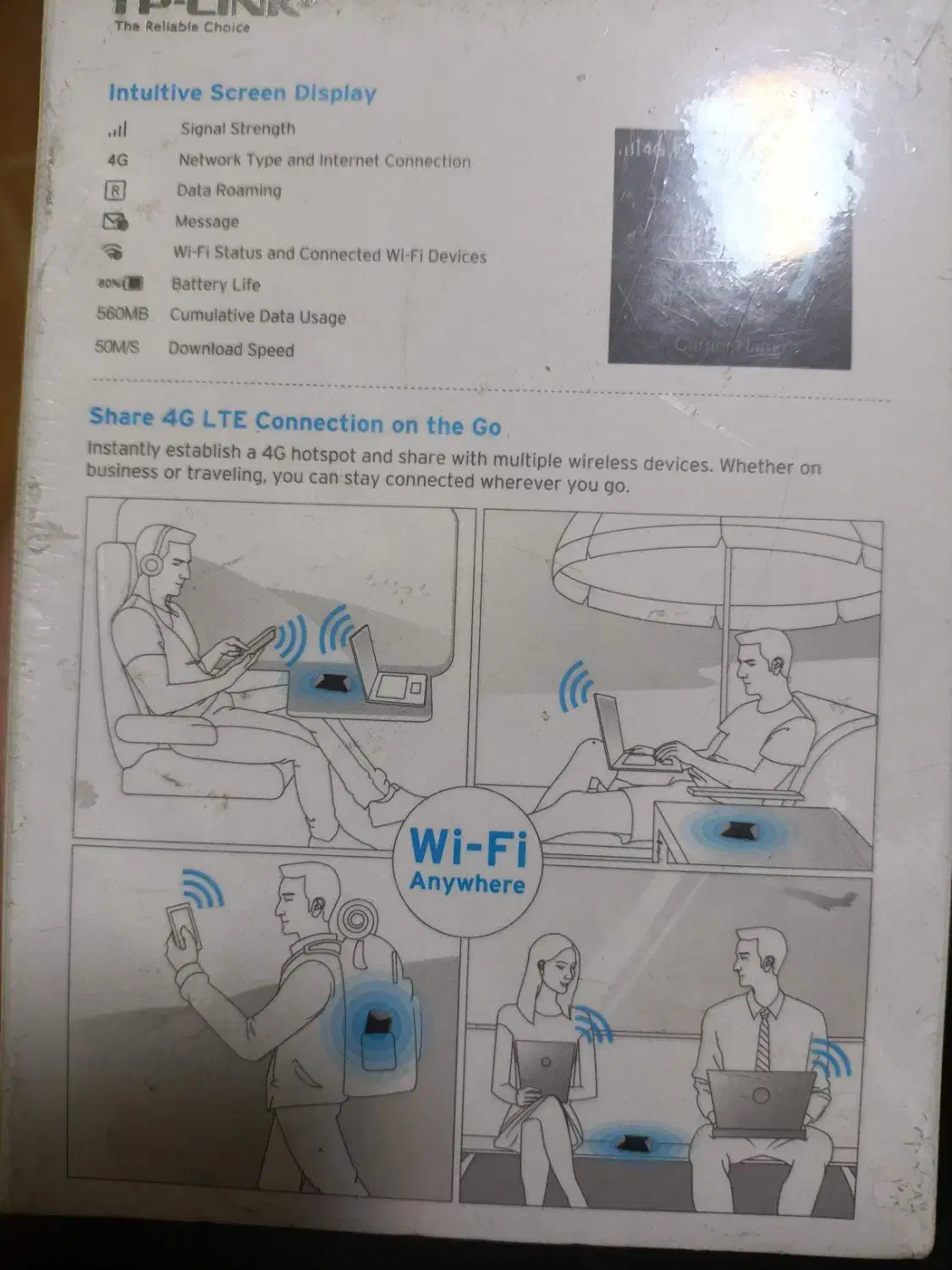 مودم روتر همراه 4G/LTE همراه تی پی لینک مدل M7310|مودم و تجهیزات شبکه|شهرضا, |دیوار