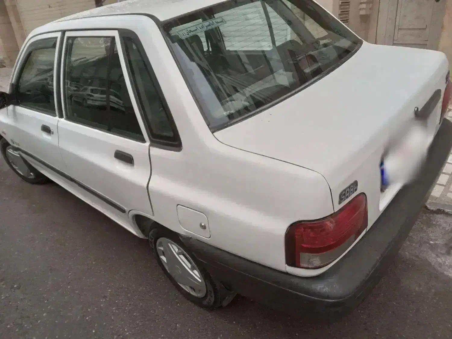 پرایدسفید مدل ۸۵|خودرو سواری و وانت|رشت, پاره بیجار|دیوار