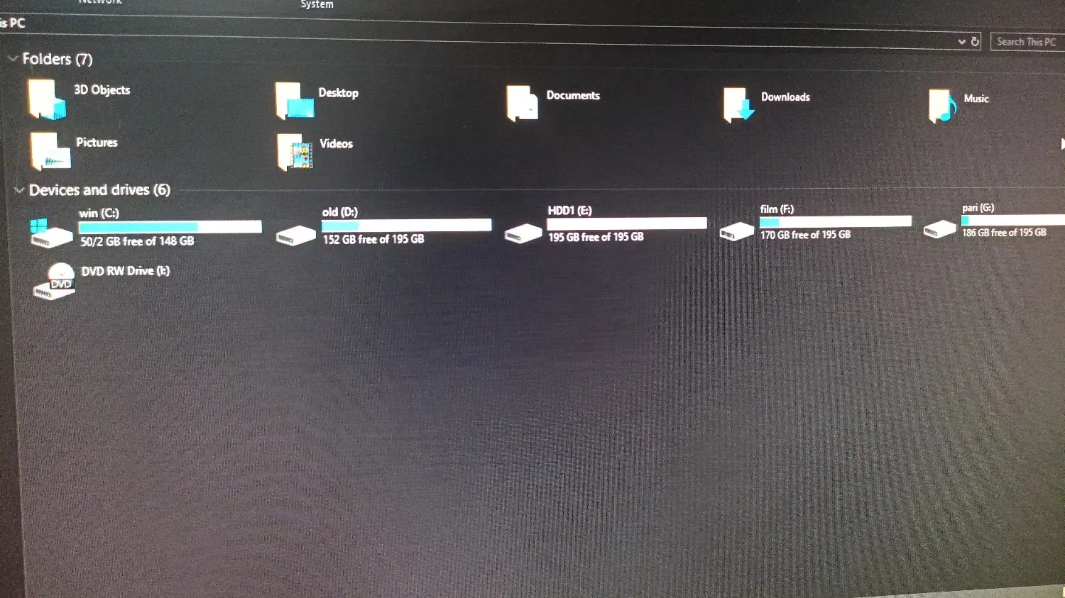 کامپیوتر خانگی ( pc)|رایانه رومیزی|شیراز, قدوسی شرقی|دیوار