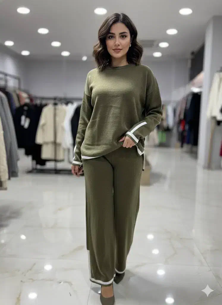 ست بلوز و شلوار بافت زنانه 540‌ تومن|لباس|گرگان, |دیوار