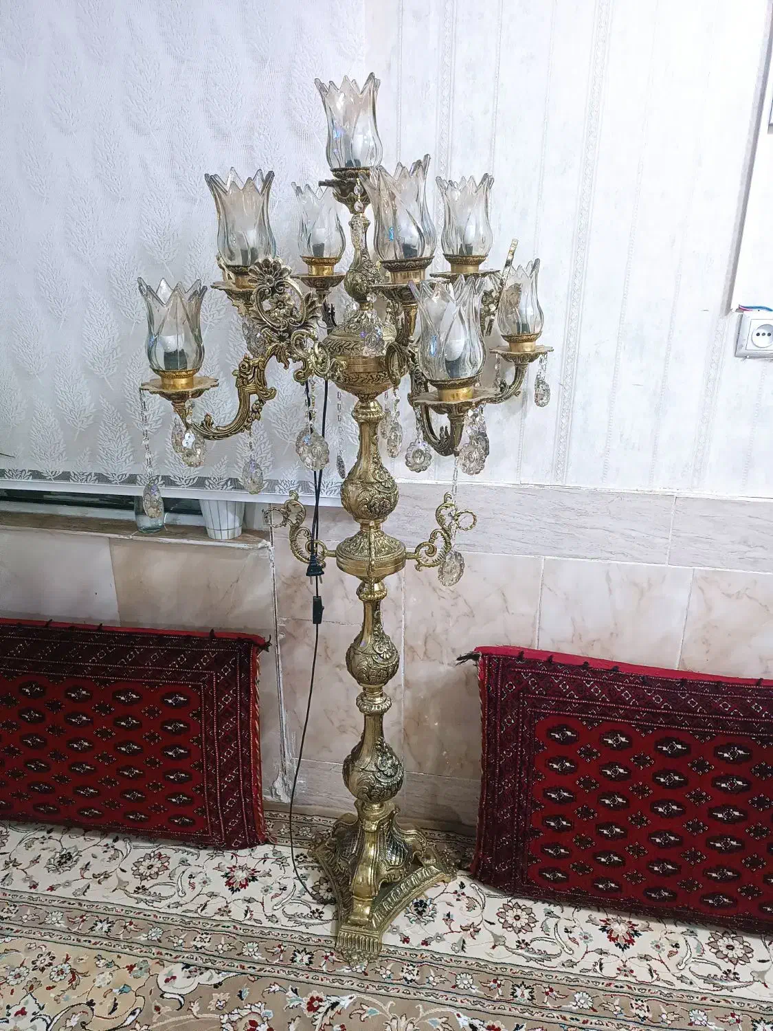 لوستر کنار سالنی|چراغ خواب و آباژور|تربتحیدریه, یحیی آباد|دیوار