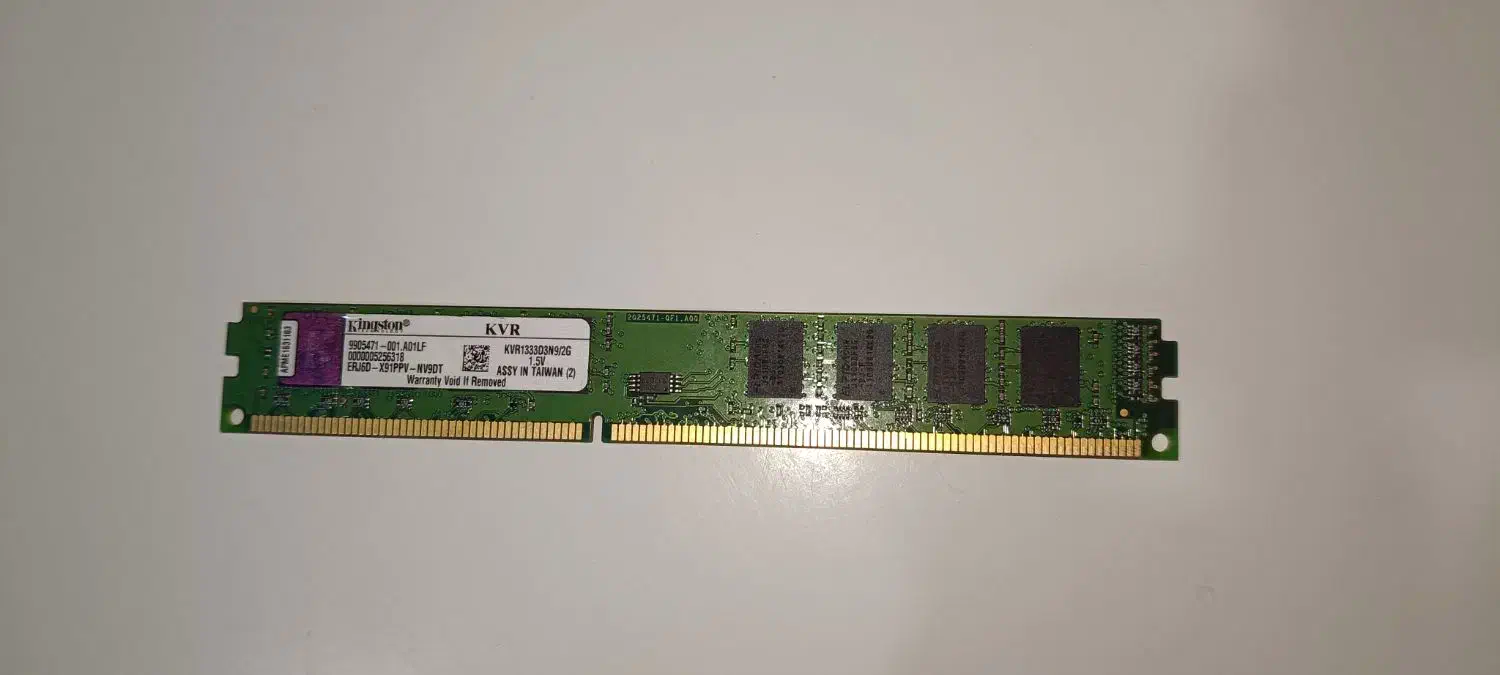 رم کینگستون 2gb 1333mhz|قطعات و لوازم جانبی رایانه|فاروج, |دیوار