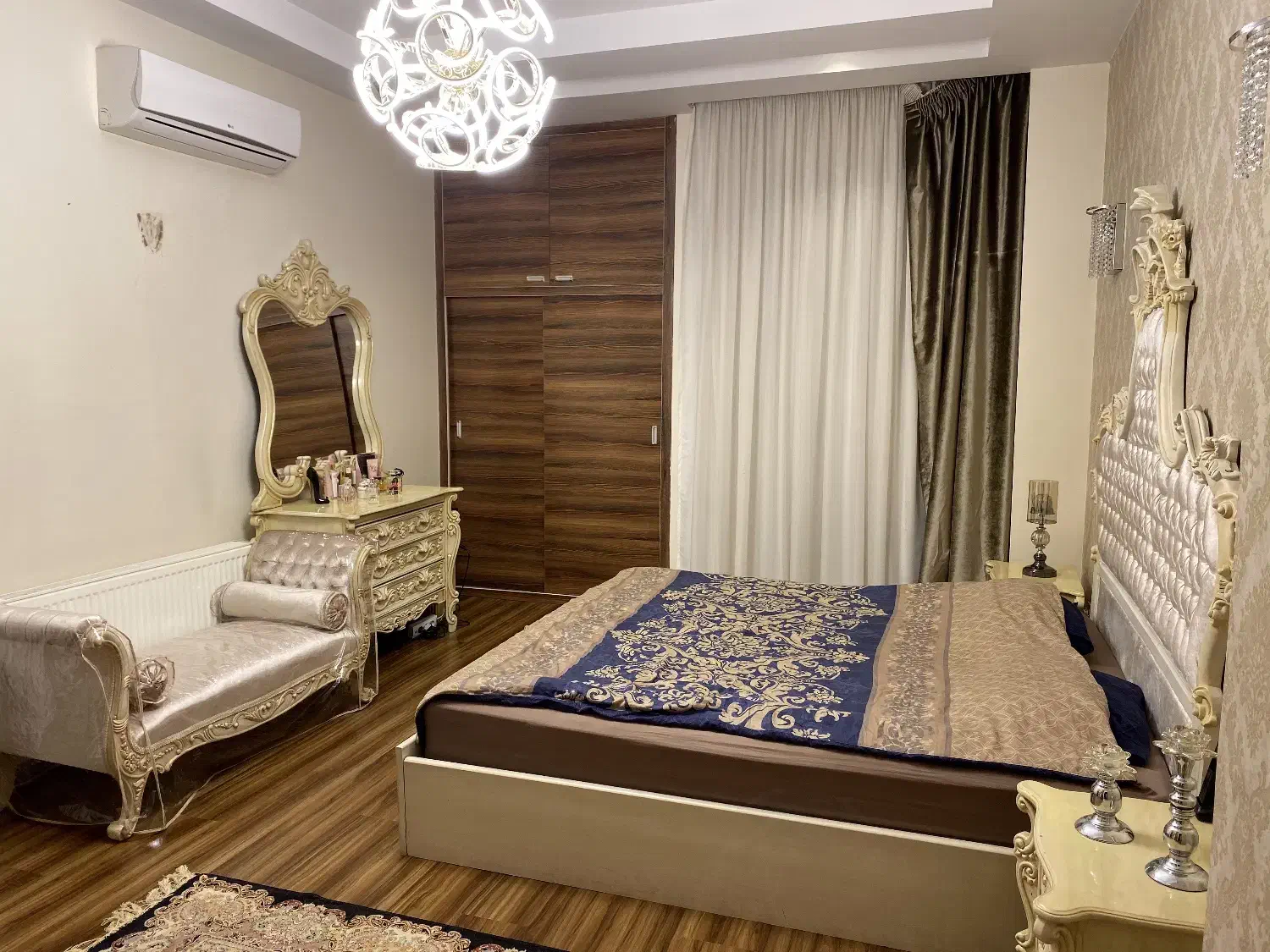 سرویس خواب چوب|تخت و سرویس خواب|مشهد, سجاد شهر|دیوار