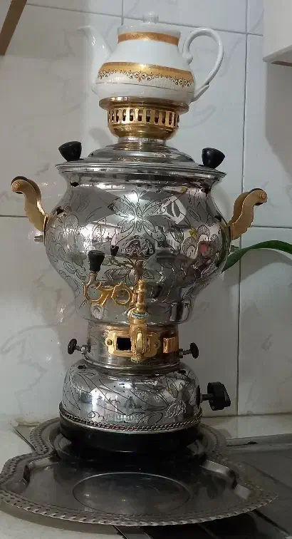 سماورگازی|سماور، چای‌ساز، قهوه‌ساز|کاشان, درب اصفهان|دیوار