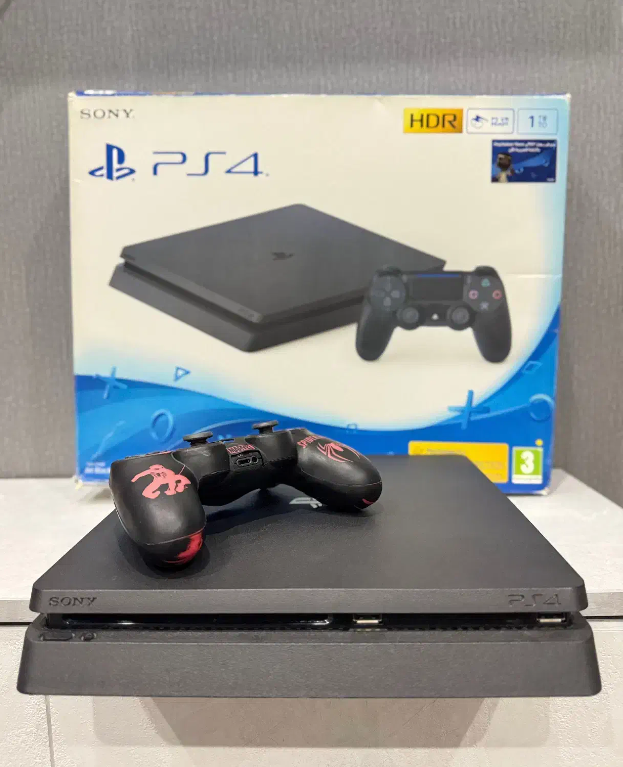 PS4 Slim 1tb در حد نو همراه با بازی کپی خور|کنسول، بازی ویدئویی و آنلاین|رشت, دیلمان|دیوار