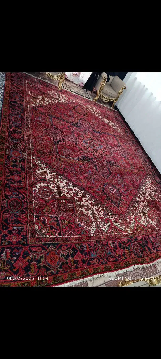 فرش شربیان 12 متری|فرش|میاندوآب, |دیوار