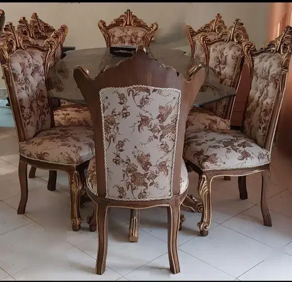 ست ناهار خوری ۸ نفره|میز و صندلی غذاخوری|اصفهان, خلیل آباد|دیوار