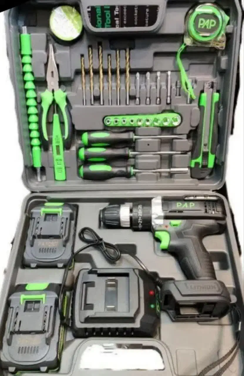 کیت دریل شارژی و ابزار|ماشین‌آلات صنعتی|یزد, |دیوار