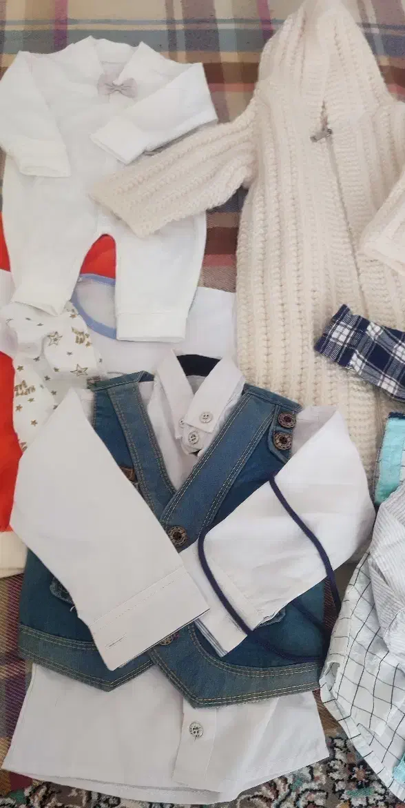 لباس بچه (پسر)|کفش و لباس بچه|قم, باسکول|دیوار