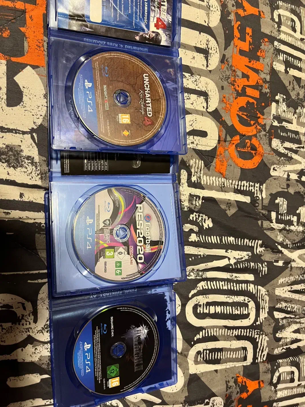 Uncharted 4 Pes 20 final fantasy|کنسول، بازی ویدئویی و آنلاین|تهران, هروی|دیوار