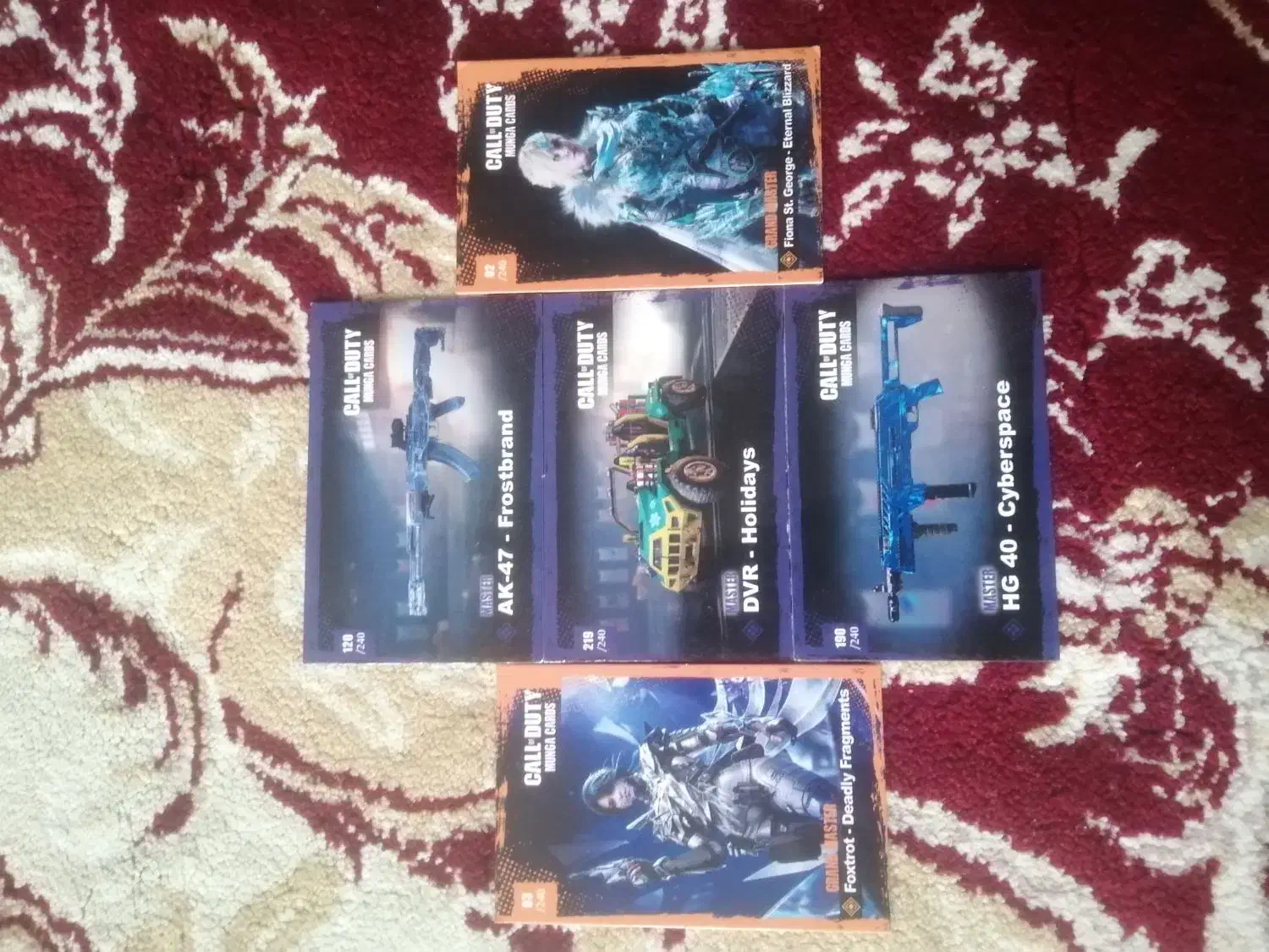 فروش کارت های کالاف کیمدی توپچی|کلکسیون و سرگرمی|گنبد کاووس, |دیوار