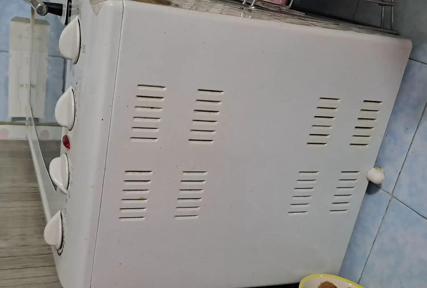 حراج لوازم منزل.سرویس ۶ نفره گل آبی، آون تستر|ظروف سرو و پذیرایی|تهران, صادقیه|دیوار