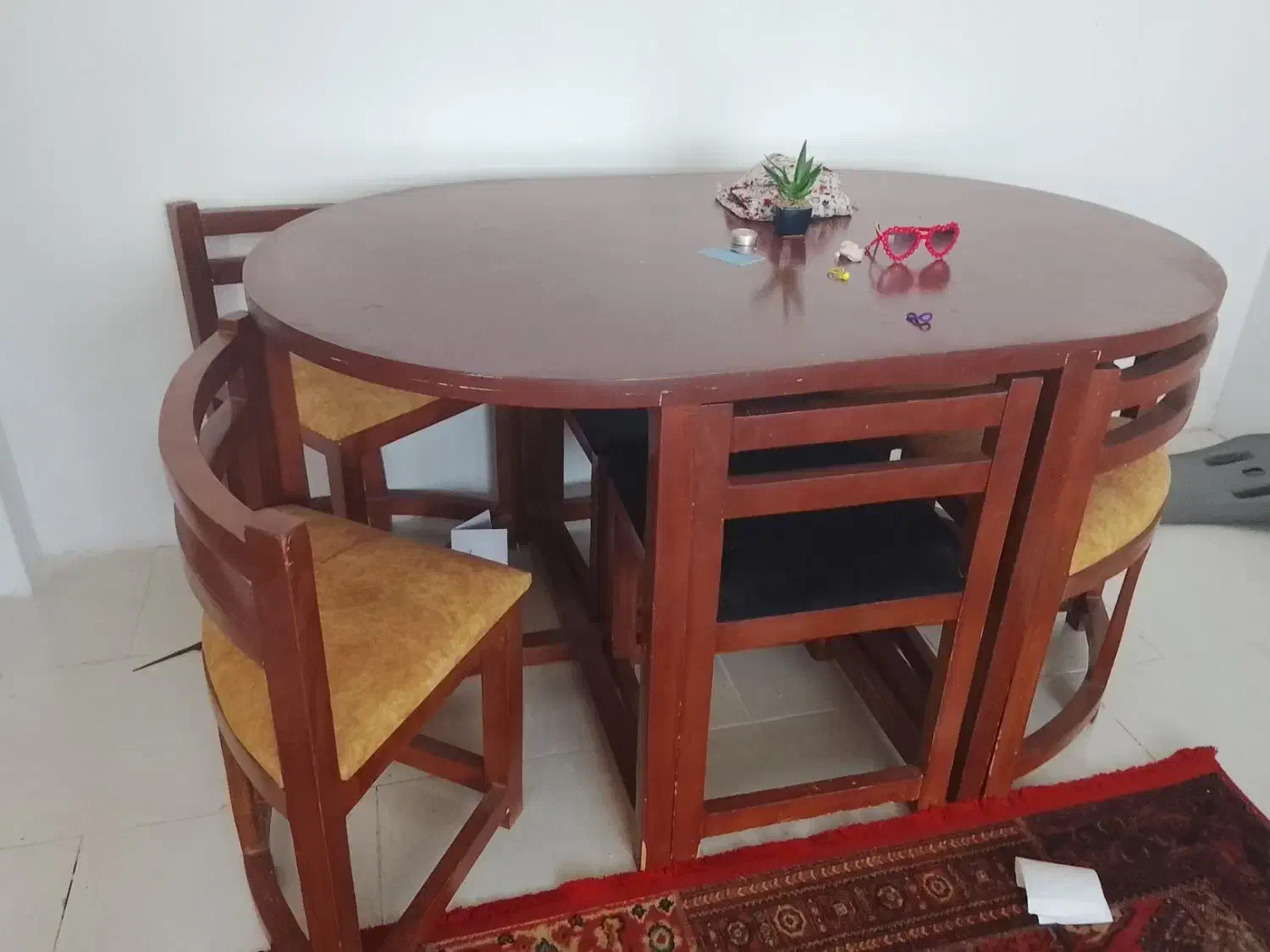 میز غذاخوری 6 نفره|میز و صندلی غذاخوری|پرند, فاز ۶|دیوار