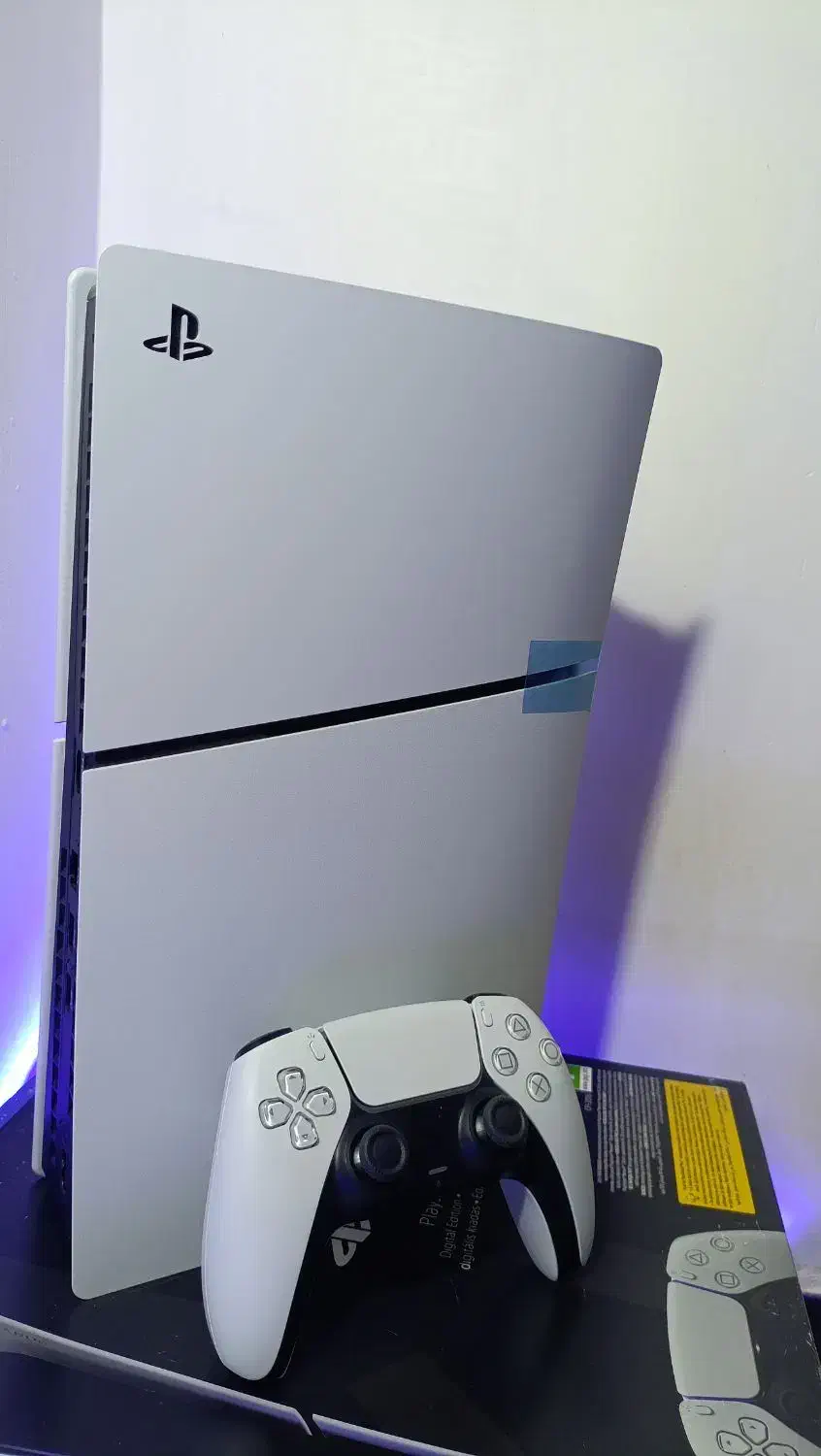 ps5 slim digital یک ترابایت حافظه یک دس|کنسول، بازی ویدئویی و آنلاین|بهبهان, |دیوار
