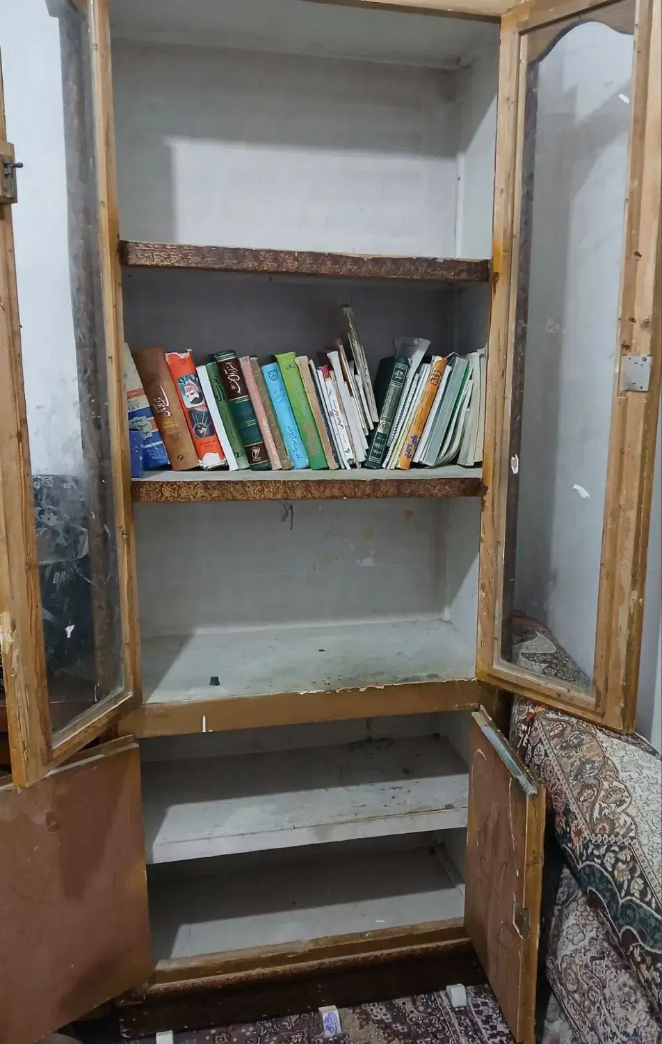 کمدکتاب|کتابخانه، شلف، قفسه‌های دیواری|زاهدان, |دیوار