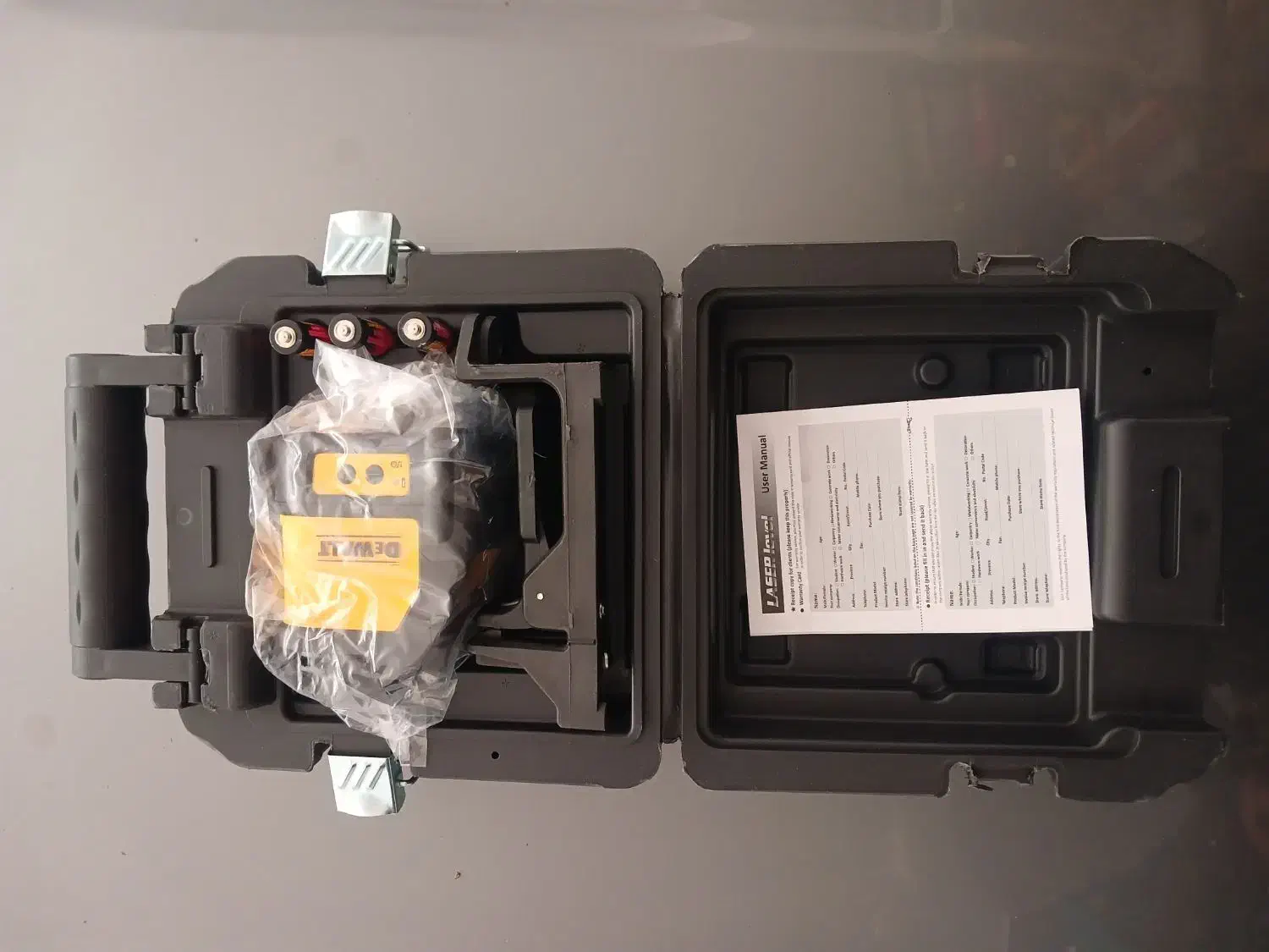 تراز لیزری دیوالت حک شده ۲ خط افقی عمودی|ابزارآلات|اردبیل, |دیوار