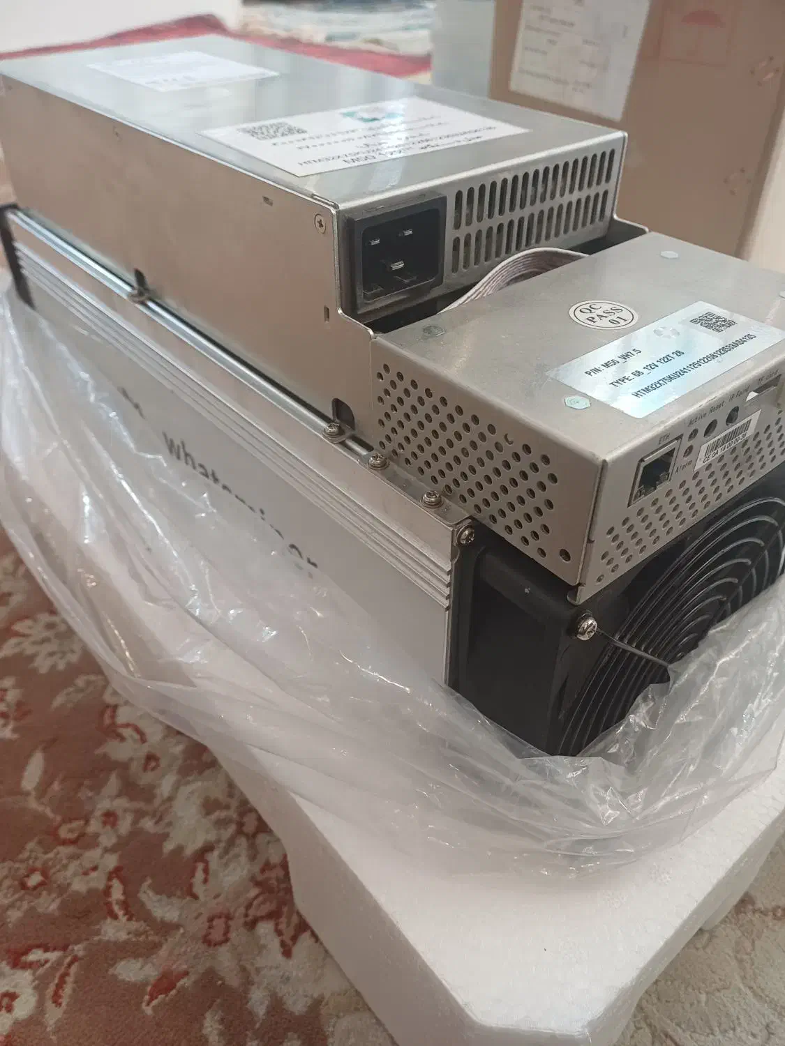 ماینر m50 122th|قطعات و لوازم جانبی رایانه|عباس‌آباد, |دیوار